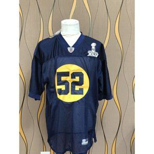 REEBOK NFL Green Bay PACKERS Clay Matthews #52 SUPERBOWL Jersey Size: 52  #1423